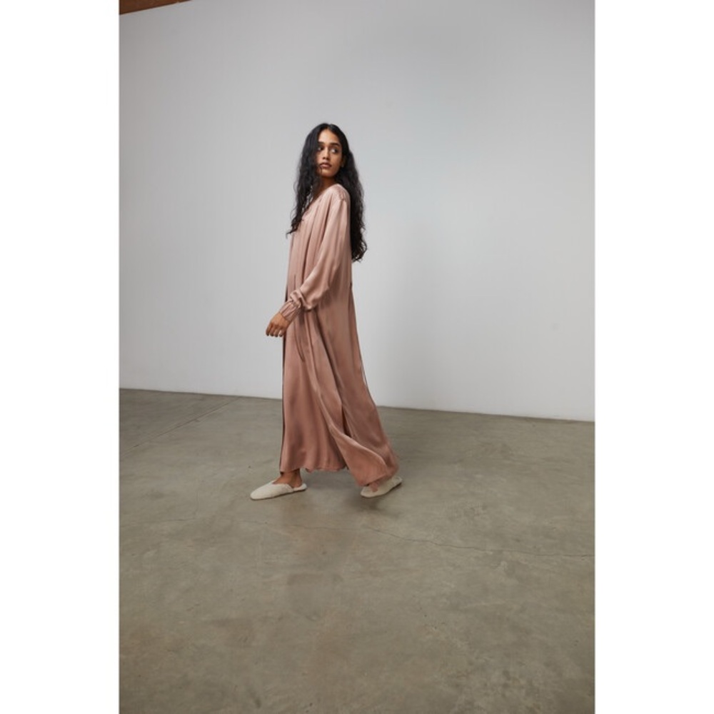 Lunya Silk Long Robe Otium XS/S (no belt) - Picture 2 of 8